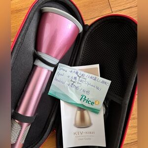 Portable Karaoke Microphone with Carrying Case